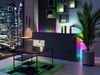 MINECRAFT - runder Beistelltisch mit abnehmbaren Tablett, Gaming Möbel mit dunklem Design und bunten Minecraft Print Bild 2
