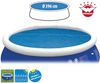 Happy People Pool-Abdeckplane Solarabdeckplane rund, für Quick-Up Pools mit Ø396cm Bild 2