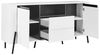 Sideboard mit 2 Türen BLACKPOOL Weiß Bild 4