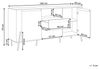 Sideboard mit 2 Türen BLACKPOOL Weiß Bild 3