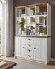 Buffetschrank Seyne in weiß Pinie und Eiche Landhaus 130 cm Bild 5