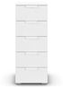 rauch Aditio Box, Kommode, 5 Schubladen, mit Softclose-Funktion, Farbe Weiß, BxHxT 40x100x42cm Bild 5