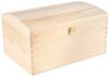 Creative Deco Holzkiste Holztruhe Holzkiste mit Deckel und Schloss Bild 1