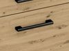 Garderobe ""Nevio"" Flurgarderobe 5-teilig Artisan Eiche schwarz Bild 5