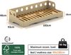 smartwood TILA 5S Kinderbett 90x180 - Montessori Bodenbett mit Lattenrost & Rausfallschutz – Holz Kinder Bett für Jungen & Mädchen – Sicheres und Robustes Montessori Bett Bild 2