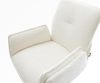 Barstuhl Nela-Flex Bouclé Soft Beige Freischwinger Flach Metall Schwarz Bild 5