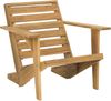 SAFAVIEH Wooden Adirondack Chair, in Natural Bild 4