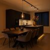 Qazqa Pendelleuchte Zuzanna, LED wechselbar, E27, Grau, Design, Glas, 1-flammig Bild 2