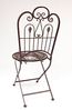 Klappstuhl "Provence" Metallstuhl Stuhl Klappstuhl Klappsessel Relaxsessel Bild 3