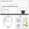 Lechuza Pflanztopf Classico Eco 35 cm Kunststoff hellgrau Bild 2