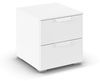 rauch Aditio Box, Nachttisch, 2 Schubladen, mit Softclose-Funktion, Farbe Weiß, BxHxT 40x42x42cm
