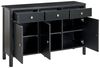 Kommode OLATE 75 cm Schwarz Bild 5