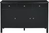 Kommode OLATE 75 cm Schwarz Bild 4