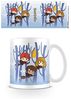 Harry Potter Kawaii, Characters Flying Keramik Tasse Größe Ø8,5 H9,5cm Bild 1