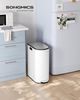 Songmics Mülleimer Küche, Mülltrennsystem 2 Fächer, 30 L und 20 L Bild 2