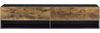 Hängeboard Halmstad 140x31x30 cm Schwarz/Eiche dunkel en. casa Bild 5