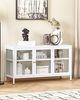 Sideboard NEWPORT Metall 115 cm 35 cm Weiß Bild 2