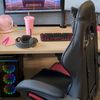 SVITA Gaming-Stuhl X-STREAM, gepolstert, Rückenkissen, Lendenwirbelkissen, Kunstleder Bild 2