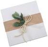 ZauberDeko Geschenkbox Geldgeschenk Verpacken MIT NAME Geschenk Hochzeit Herz Weiß Eukalyptus Bild 4