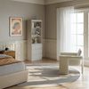 Bücherregal Les mit 3 Schubladen 180x60x35 cm Weiß [en. casa] Bild 3