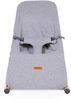Babywippe, Buche, Jersey Bezug, grau, L 74 cm Bild 3