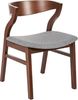Esszimmerstuhl 2er Set MAROA Holz Hellgrau Bild 4