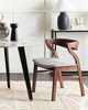 Esszimmerstuhl 2er Set MAROA Holz Hellgrau Bild 2
