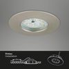 Briloner 3er Set LED Einbauleuchte nickel-matt Ø 7,5 cm warmweiß dimmbar Bild 2