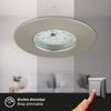 Briloner 3er Set LED Einbauleuchte nickel-matt Ø 7,5 cm warmweiß dimmbar Bild 3