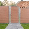 neu. holz 'Segovia' Gartentor, WPC Holzoptik Braun, 180x90 cm Bild 3