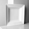 Dajar PORTO Suppenteller 22. 5 cm, Porzellan, Weiß, 25,5 x 25,5 x 3,8 cm Bild 3