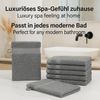 Betz Waschhandschuh 10 Stück Waschhandschuhe Premium 100% Baumwolle Waschlappen Set 16x21 cm Farbe anthrazit und silbergrau (10-tlg) Bild 5
