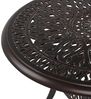 Gartentisch Metall Dunkelbraun ANCONA Bild 5