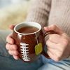 40YARDS Tasse American Football Tasse (600 ml) für Kaffee, Tee, etc, 1-tlg, Keramik, mit erhabener, fühlbarer Football Naht Bild 5