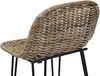 Barstuhl "Modern Line" aus Rattan, Sitzhöhe 67cm, Küchenstuhl, Tresenhocker Bild 5