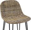 Barstuhl "Modern Line" aus Rattan, Sitzhöhe 67cm, Küchenstuhl, Tresenhocker Bild 4