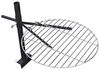 Lex Grillrost höhenverstellbar, schwenkbar, Edelstahl silber, Ø 40cm Bild 1