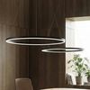 Arcchio Hängeleuchte Albiona, LED, Metall, Schwarz warmweiß IP20, LED 46,8 W gesamt, warmweiß Bild 3
