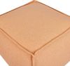 Pouf SHERALI Orange Baumwolle 50 cm 50 cm Bild 4