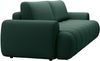 Vente-unique - FRIDORA Sofa Stoff Grün - B 110 cm x H 81 cm x L 263 cm Bild 4