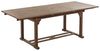 Gartentisch Set AMANTEA Akazienholz 160 220x90x74 cm Grau Bild 4