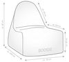 Sitzsack 70x80x100cm Senf Bild 3