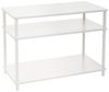 TV-Schrank aus MDF und Metall in Weiß Bild 1