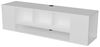 Hanah Home Modern White TV Stand, 135 cm | 100% Melamine Coated Particle Board, 18 mm Thick | Wall-Mountable, Multiple Shelves, Stylish & Functional Design Bild 5