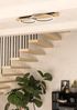 Eglo 99467 LED Deckenleuchte BOYAL in Eichenholz (Eichenfurnier) L:78cm B:40cm H:9cm 3000K Bild 3