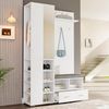 Flieks Kommode, Sideboard Schubladenkommode mit 6 Schubladen 120x40x75.5cm Bild 4