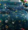 Pip Perkal-Bettwäsche Fleur Grandeur, Größe 200x200/80x80 cm, dark blue Bild 2