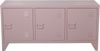DRW TV-Schrank mit 3 Türen aus Metall, Rosa, 40 x 120 x 58 cm Bild 1