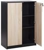 Büroschrank ZEHNA Heller Holzfarbton Bild 4