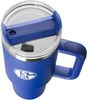FC Schalke 04 Thermobecher Trinkbecher Cup blau, Edelstahl, Kunststoff Bild 3